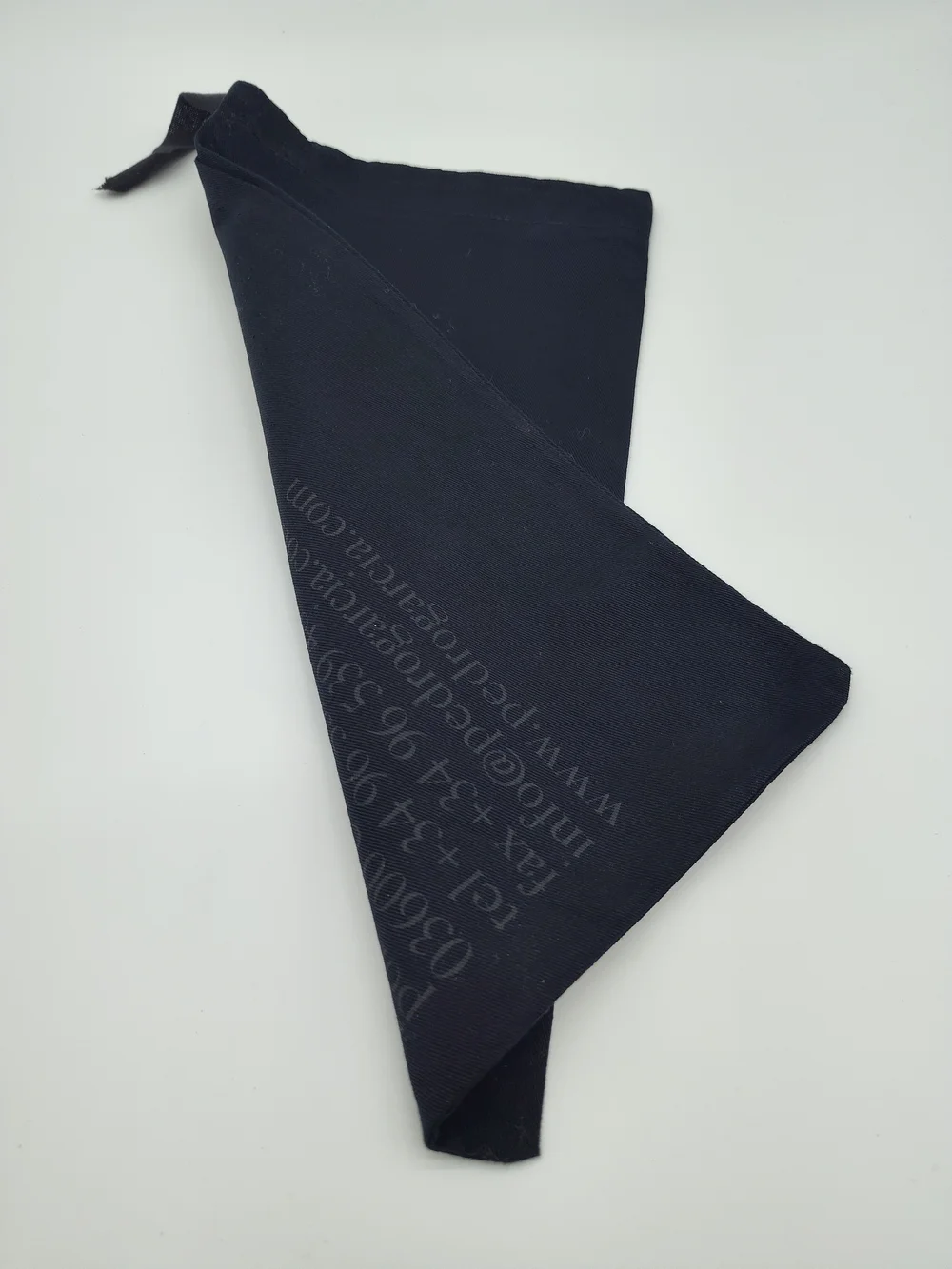 PEDRO GARCÍA Black Shoe Dust Bag Spain Designer Storage Travel Pouch EUC